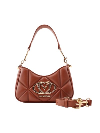 THE EMBOSSED Q HOBO SHOULDER BAG
